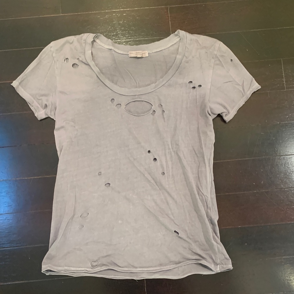Super cute distressed tee from Truly Madly Deeply
